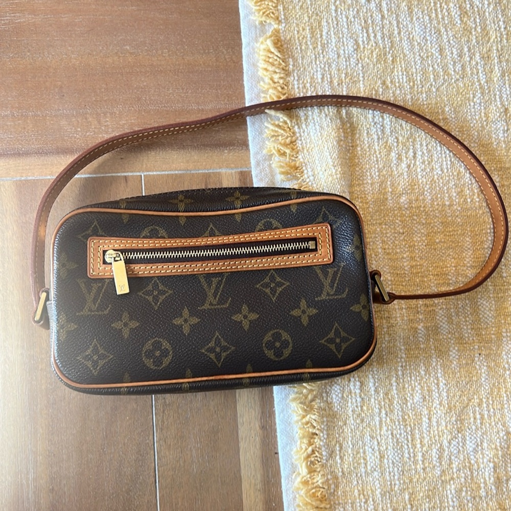 Louis Vuitton Brown Monogram Crossbody Bag